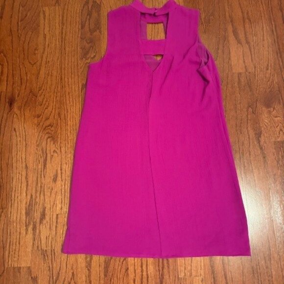 SKIES ARE BLUE FUSCHIA/PURPLE DRESS, SIZE MEDIUM - Picture 2 of 3